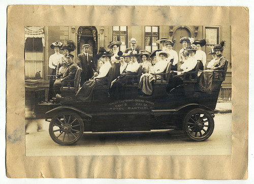 New York tour bus c1910 by crackdog, on Flickr