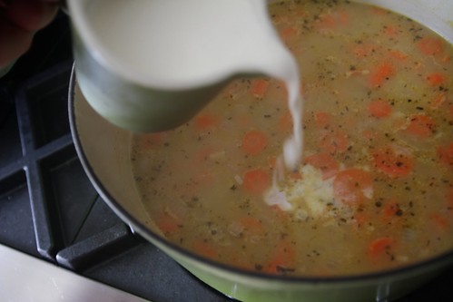 creamy carrot soup