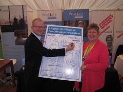 Signing up for the prostate cancer pledge • <a style="font-size:0.8em;" href="http://www.flickr.com/photos/78019326@N08/6835756740/" target="_blank">View on Flickr</a>