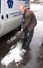 Shovelling snow in Parkhead • <a style="font-size:0.8em;" href="http://www.flickr.com/photos/78019326@N08/6835756164/" target="_blank">View on Flickr</a>