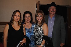 Patricia Gonzalez, Rosalie Weisfeld, Celeste Cantu y Ramiro
