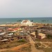 The slavery fort of Elmina, seen from Elmina Castle