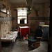 Dilapidated room in the children's ward