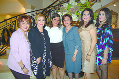 DSC_2342 Rosalba Terán de Robinson, Titina González de Olivares, Letty Terán de Robinson, Martha McDonald y Martha Andrea Barrera fungieron como anfitrionas.