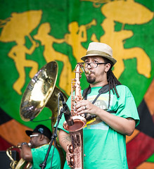 Rebirth at the 2014 New Orleans Jazz and Heritage Festival