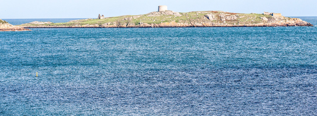 Dalkey Island As Seen From Killiney Beach