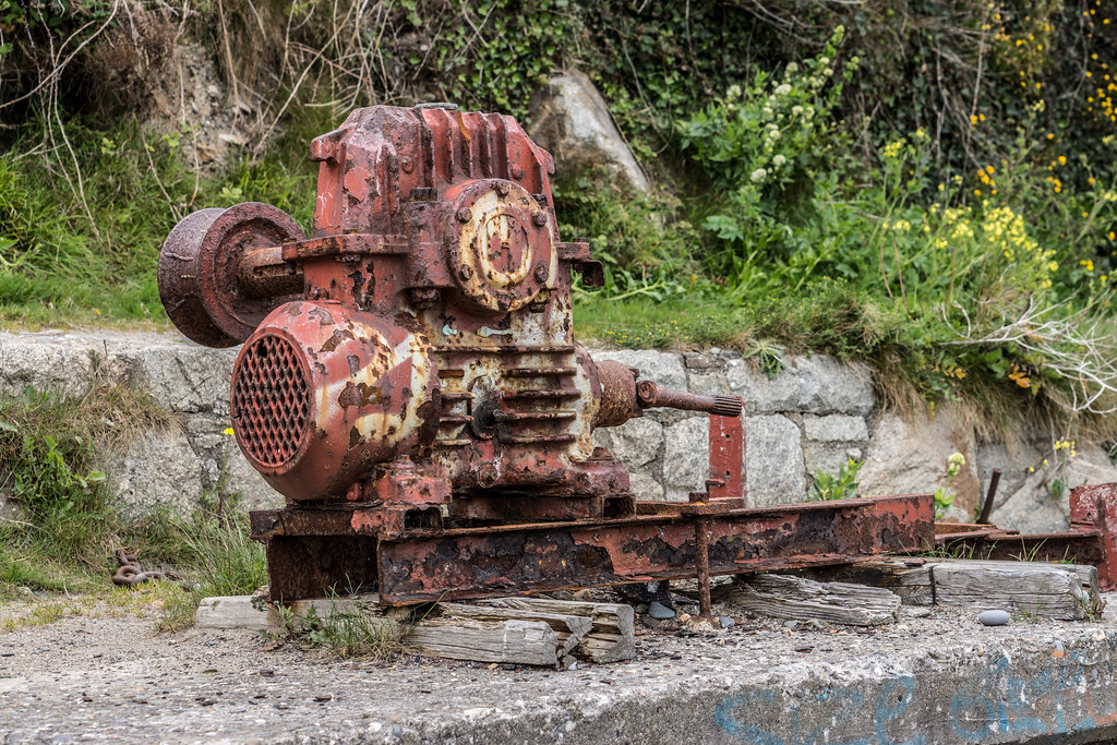 Old Machinery - Killiney beach (Beside The Old Tea Rooms)
