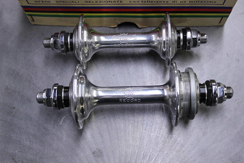 Campagnolo Nouvo Record low flange hubset
