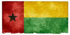Guinea-Bissau Grunge Flag