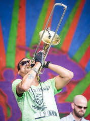 Galactic at the 2014 New Orleans Jazz and Heritage Festival
