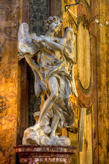 Basilica di Sant'Andrea delle Fratte, angeli di Bernini • <a style="font-size:0.8em;" href="http://www.flickr.com/photos/89679026@N00/7378320842/" target="_blank">View on Flickr</a>