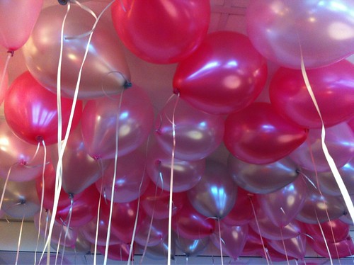 Heliumballonnen Zaal Amazone van der Valk Hotel Ridderkerk
