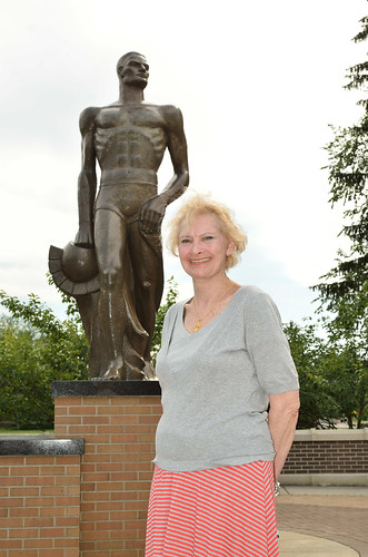 Pictures at the Sparty Statue
