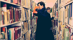 Sherlock goes to the Library