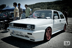 VW Golf Mk2 Rally • <a style="font-size:0.8em;" href="http://www.flickr.com/photos/54523206@N03/7832476612/" target="_blank">View on Flickr</a>