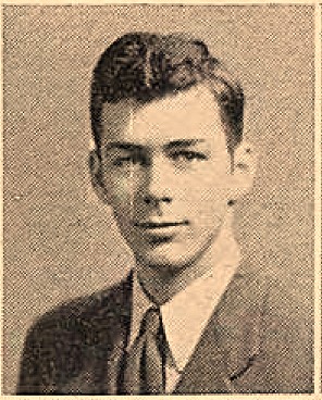 Roger Miller Pegram, sophomore class portrait, University of North Carolina at Chapel Hill, 1948