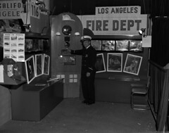 LAFD Booth at Pan Pacific Auditorium Home Show