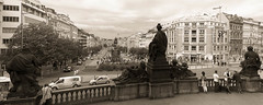 St. Wenceslaus Square, Prague • <a style="font-size:0.8em;" href="https://www.flickr.com/photos/25932453@N00/7780919752/" target="_blank">View on Flickr</a>