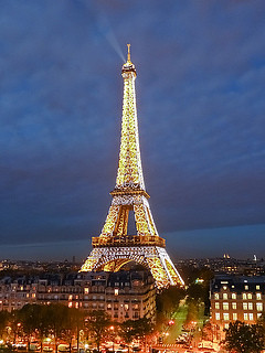 Christmas Eiffel Tower