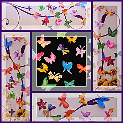 collage mariposas