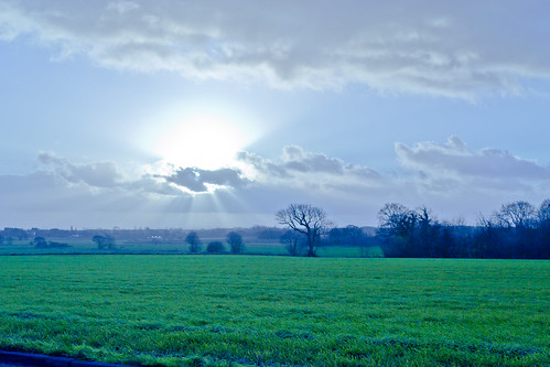 Lancashire Countryside - Nikon D3100. (Craig Greenwood) uk morning blue winter england sky cold green heritage history home nature beauty grass skyline liverpool landscape dawn countryside town nikon raw natural britain country scenic windy sunny historic lancashire stunning fields 1855mm nikkor lydiate d3100 nikond3100 me2youphotographylevel1