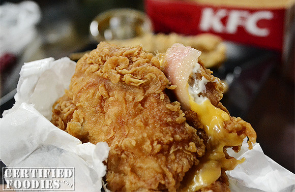 Take a sinful bite off this KFC Zinger Double Down
