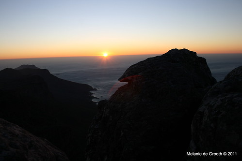 Sunset on Table Mountain 2