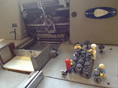 Minifigs verify punch cards. Bletchley Park, England • <a style="font-size:0.8em;" href="http://www.flickr.com/photos/77158296@N00/6409855753/" target="_blank">View on Flickr</a>