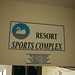 Resort Sports Complex with tight security