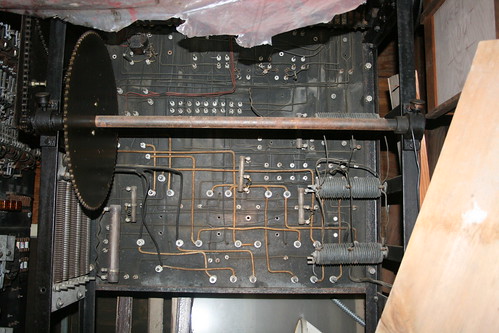 Vintage Seaberg elevator controller (reverse)