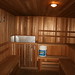 Sauna in the underground health spa