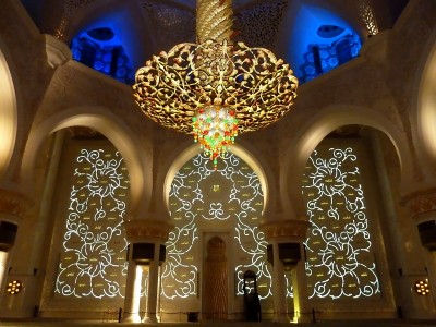 Abu Dhabi, Sheikh Zayed Grand Mosque -   أبو ظبي‎ مسجد الشيخ زايد