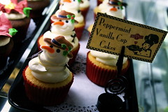 Peppermint Vanilla Cupcakes