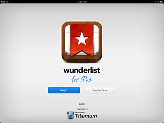 Wunderlist iPad