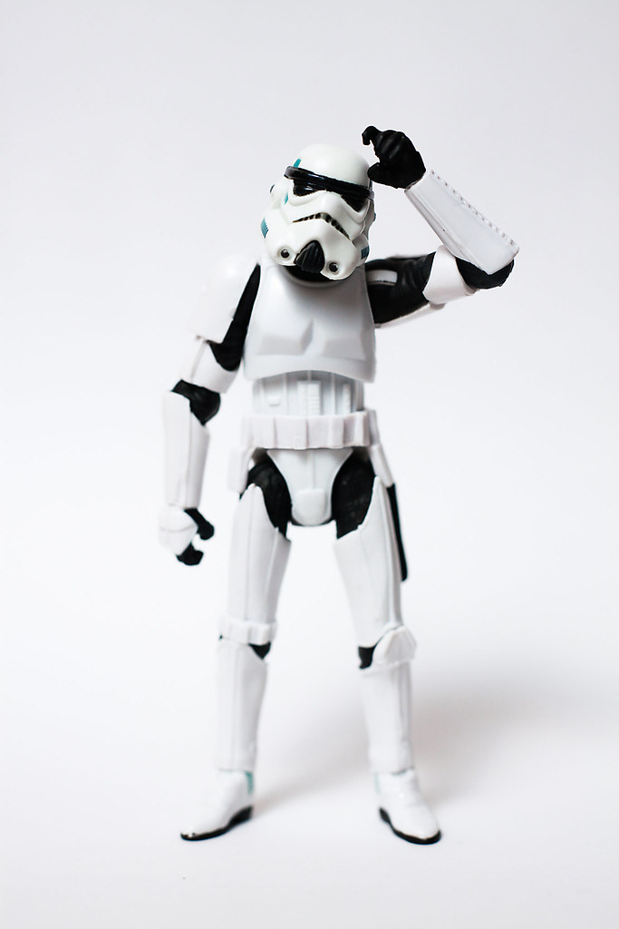 Image result for stormtrooper scratching head
