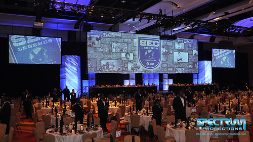 SEC 2011 Championship Luncheon and Dinner  Spectrum Productions spyder widescreen • <a style="font-size:0.8em;" href="http://www.flickr.com/photos/57009582@N06/6447078323/" target="_blank">View on Flickr</a>