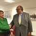 Ο Αντιπρόεδρος της Κυβέρνησης, Θεόδωρος Πάγκαλος, με την Αναπληρώτρια Πρωθυπουργό για Ευρωπαϊκές Υποθέσεις της ΠΓΔΜ, κα Αρίφι.