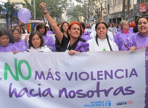Women of Latin America and the Caribbean take to the Streets of Bogota