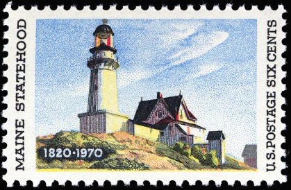 Maine Statehood 6¢ Stampe