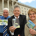 John Harrison/Harrison Photography                    DSD Minister Margaret Ritchie announcing the £3.2 Million contribution to secure the delivery of Connswater Community GreenwayProject with Sammy Douglas ,Project Champion and Peter Robinson MP for East Belfast at the announcement at Stormont Parliament Buildings.
Photo John Harrison.
SEE PRESS RELEASE DSD PRESS OFFICE.