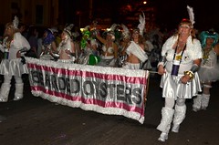 The Bearded Oysters in the Krewe of Muses 2012 Parade