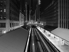 Wabash Loop Tracks at Night • <a style="font-size:0.8em;" href="http://www.flickr.com/photos/59137086@N08/6974114193/" target="_blank">View on Flickr</a>