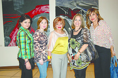 DSC_5897 Macarena Benavides, Miriam de Garza, Marisela Alemán, Patricia Yzaguirre de Cordero y Maribel LOngoria de Lozano.