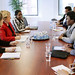 UN Women Executive Director Michelle Bachelet meets with Genoveva da Conceicao Lino, Minister of Family and the Promotion of Women and Head of the Angolan Delegation to CSW
