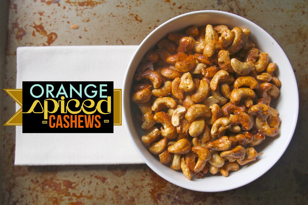 orange spiced cashews