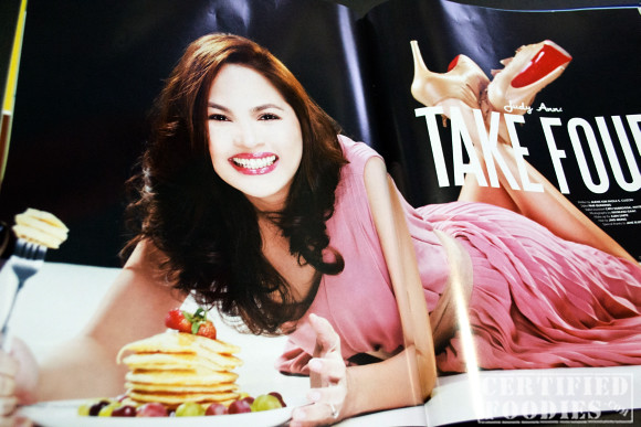 A lovely feature of Judy Ann Santos and her love for food and cooking in the maiden issue of Breakfast Magazine - CertifiedFoodies.com