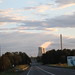 Driving up to Bayswater Power Station