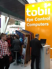 Eye controlled monitor