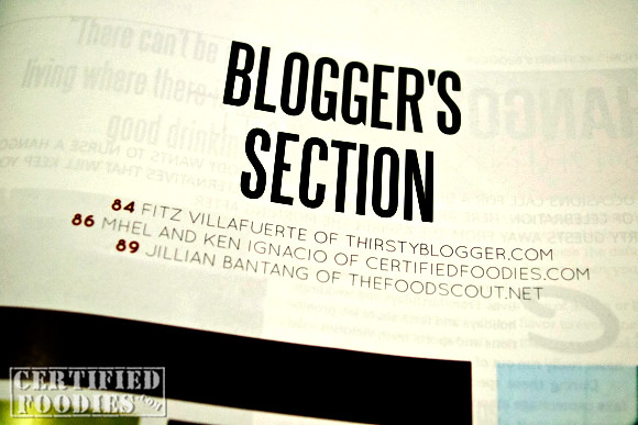 Blogger's section of Breakfast Magazine - CertifiedFoodies.com