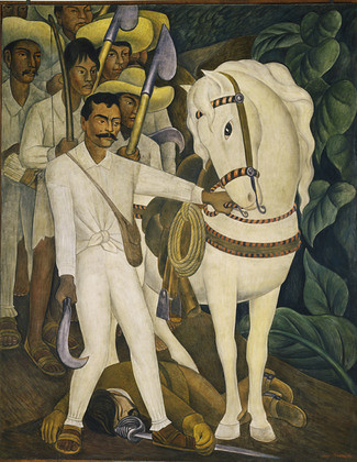 Diego Rivera, Agrarian Leader Zapata, 1931, MoMA.